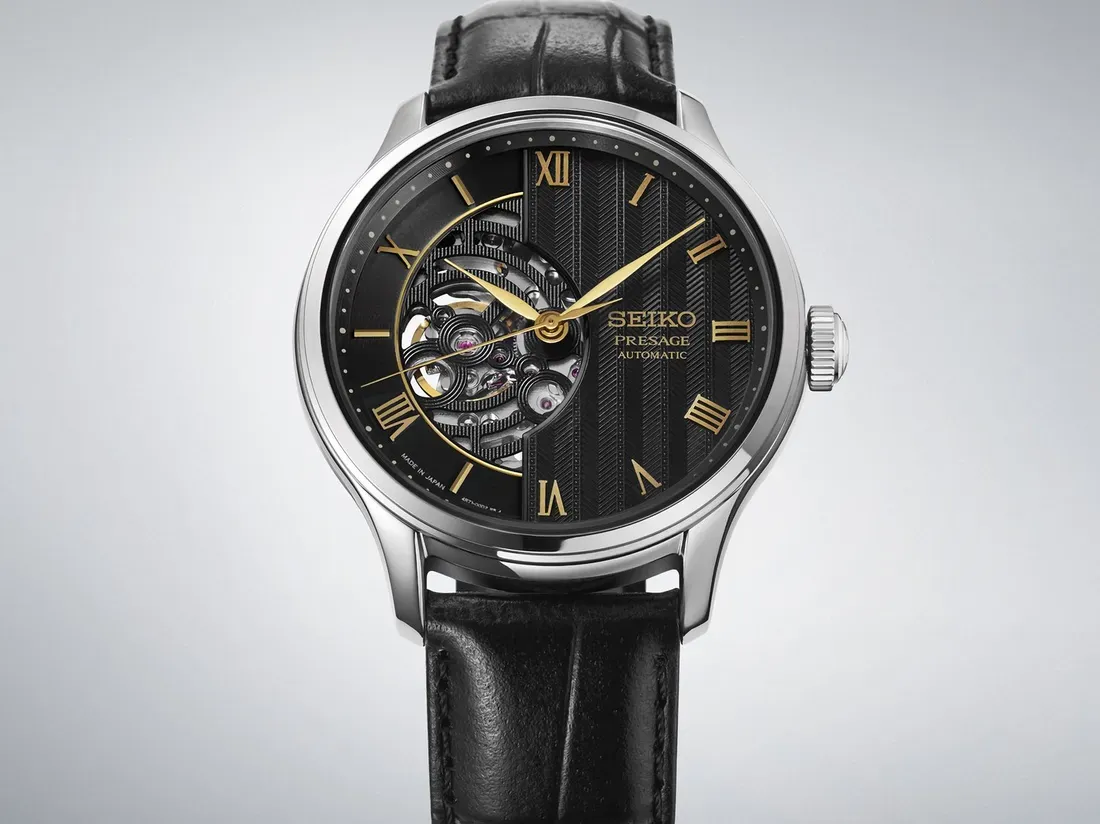 Ilustrasi seiko presage japanese garden hcb008j ima 1 2026 Seiko Rilis Presage Japanese Garden: Jam Tangan Open-Heart M