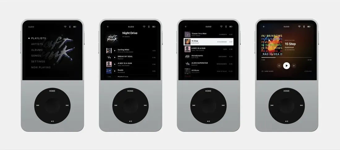 Profil bodi tipis Sudo dengan port USB-C