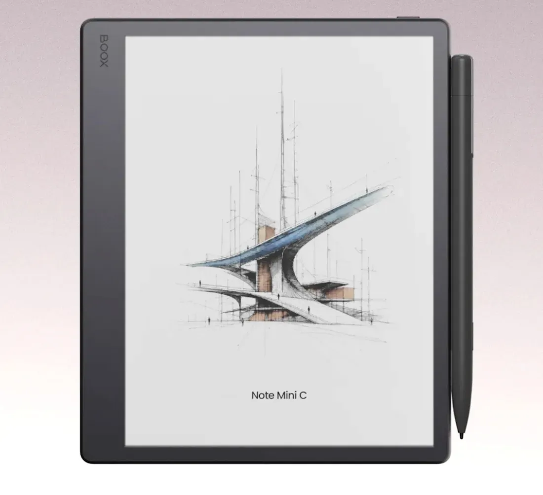 Foto tampak profil samping bodi Tablet Warna Seukuran iPad Mini Ini Bawa Layar E Ink dan Android 16