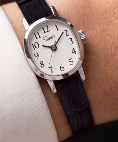 Ilustrasi timex cavatina tw2y87800 Timex Cavatina Mini Rilis Varian Tali Kulit Elegan Berdesain