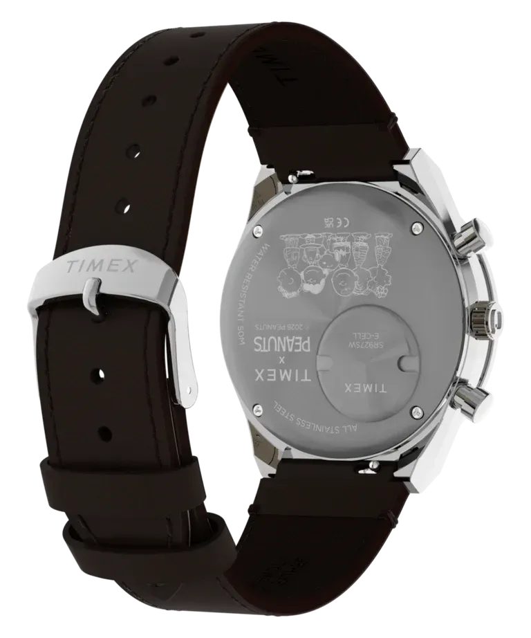 Ilustrasi peanuts x q timex chronograph tw6a04400 3 Timex Rilis Jam Tangan Snoopy Baru: Gaya Klasik dengan Sentu