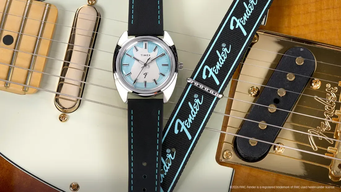 Ilustrasi timex fender guitar themed watches 2 Timex x Fender Rilis Jam Tangan Edisi Gitar Ikonik: Cek Fitu