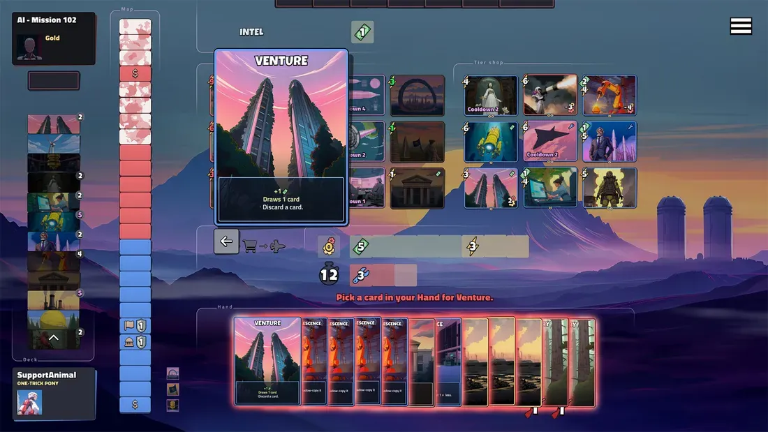 Ilustrasi tuggowar gameplay Tuggowar: Game Deckbuilder Strategis Kini Hadir dengan Harga