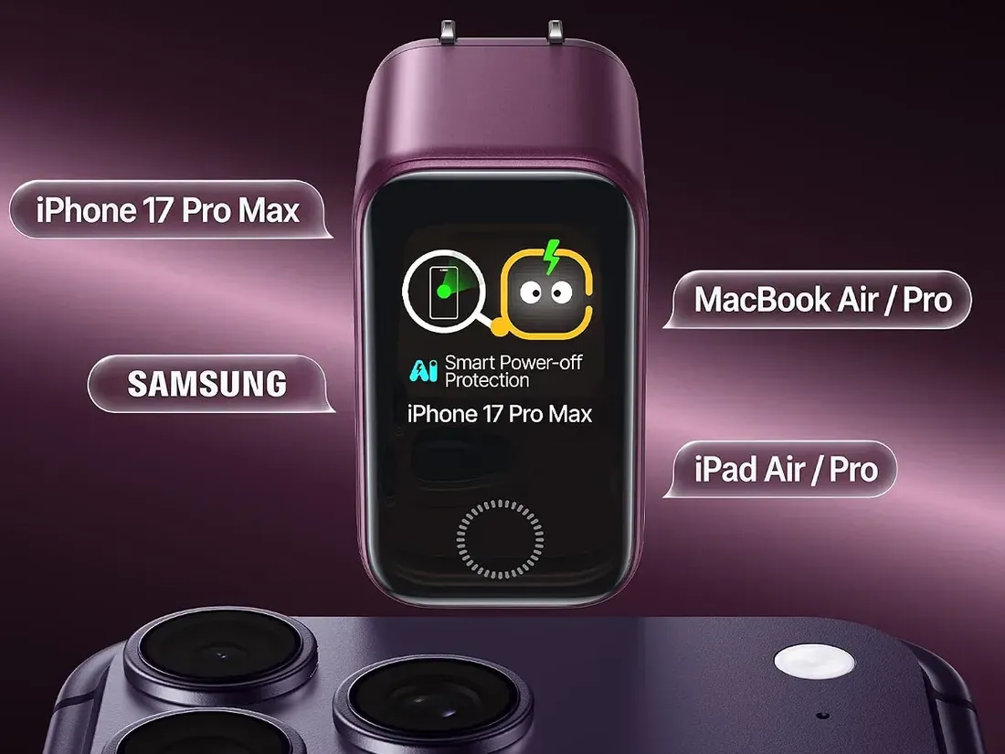 Ilustrasi baseus picogo pro ah22 device detection Usung Daya 100W dan Layar Pintar, Ini Keunggulan Baseus Pico