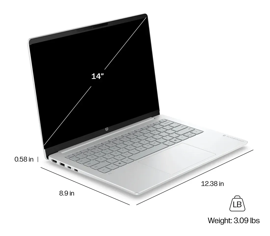 Ilustrasi hp omnibook 3 14 intel panther lake release mid 1 Usung Intel Panther Lake dan RAM 32 GB, Ini Daya Tarik HP Om