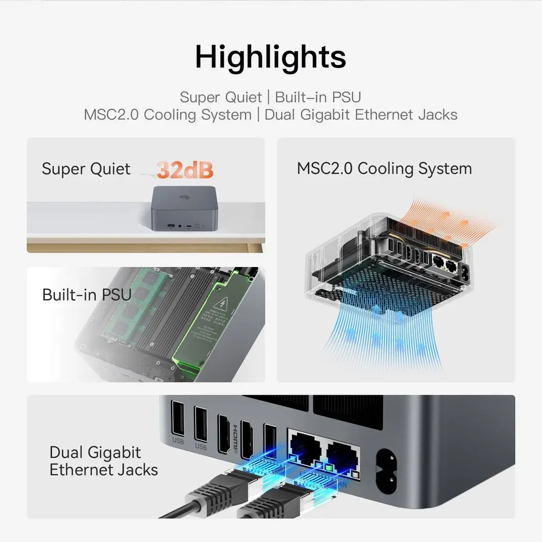 Ilustrasi beelink eqr5 mini pc ryzen 3 launch Usung Ryzen 3 dan RAM 16 GB, Ini Daya Tarik Mini PC Beelink