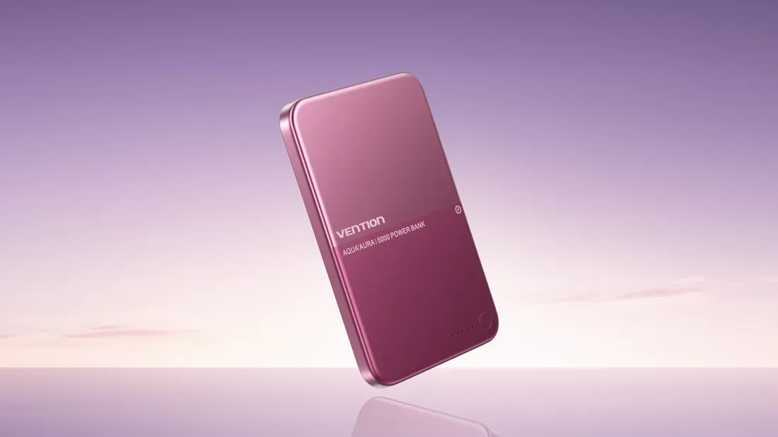 Foto paket kemasan kotak penjualan Vention Rilis Power Bank Super Tipis 6,9 mm dan Charger GaN