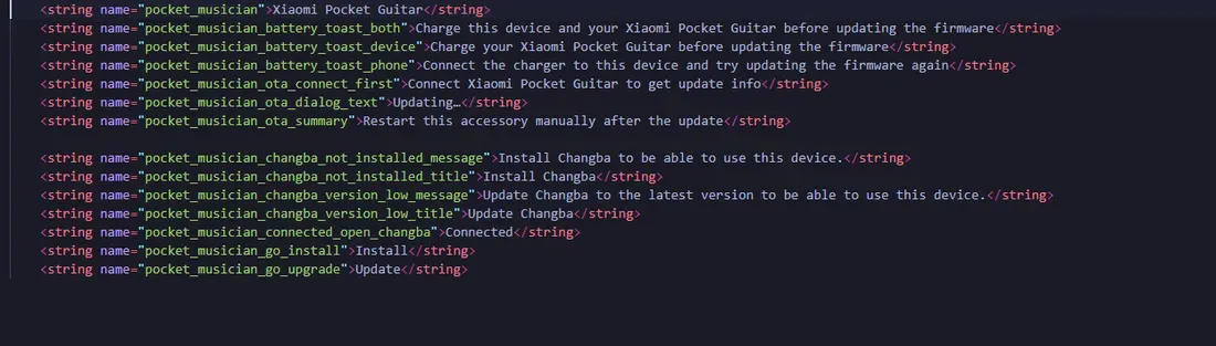 Ilustrasi strings showing that xiaomi pocket guitar requires pairing with changba application to work Xiaomi Pocket Guitar: Gadget Unik yang Mengubah Layar Belaka