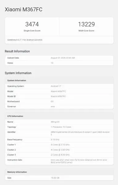 Ilustrasi xiaomi pad 9 pro max xring o3 geekbench Xiaomi Xring O3 Tembus Skor Multi-Core 14 Ribu di Geekbench