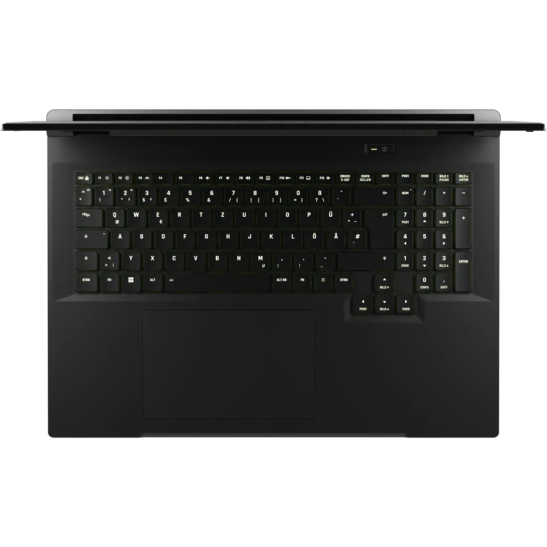 XMG PRO 18 VE sudut pandang samping