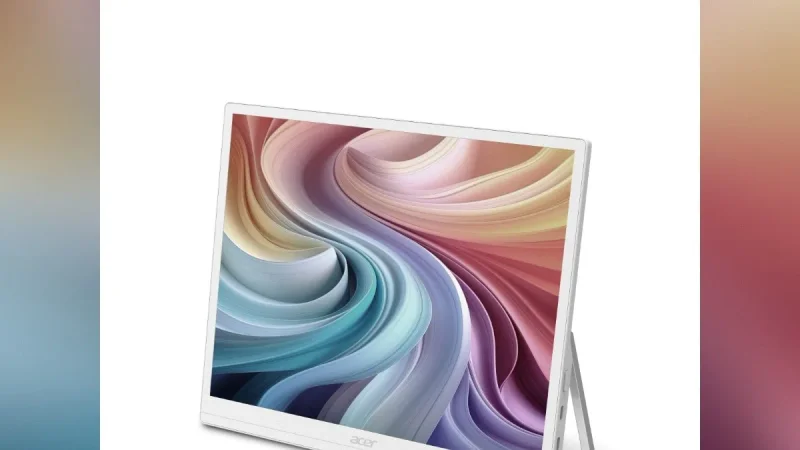 Acer Luncurkan Monitor Portable ePaper EP130K Berlayar 60 Hz 3.2K