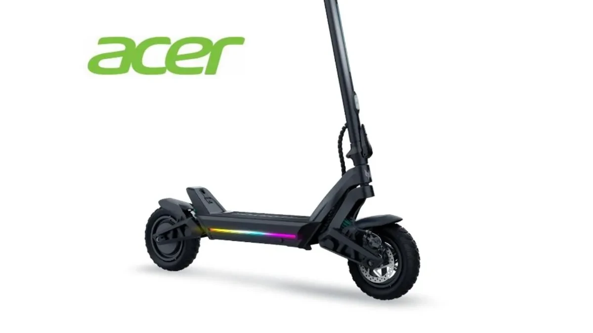 Acer Predator ES Thunder Pro skuter listrik dengan desain off-road