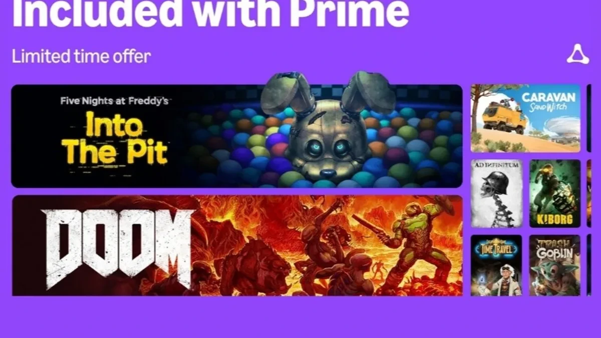 Daftar game gratis Amazon Prime dan Luna periode Oktober 2026