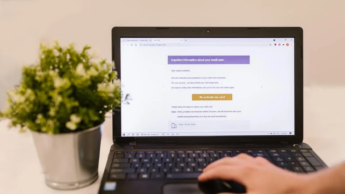 Ilustrasi celah keamanan email phishing dompet digital Trezor