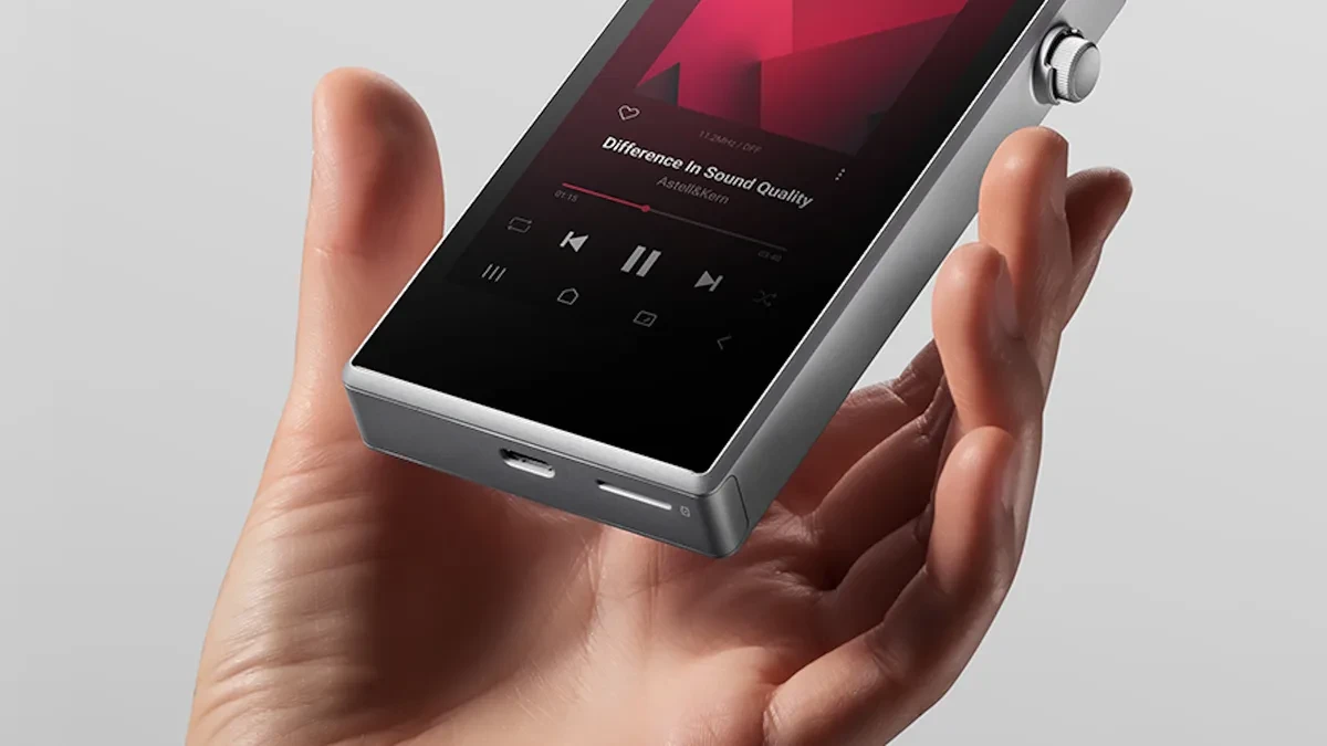 Astell & Kern PD5 digital audio player portabel dengan bodi aluminium