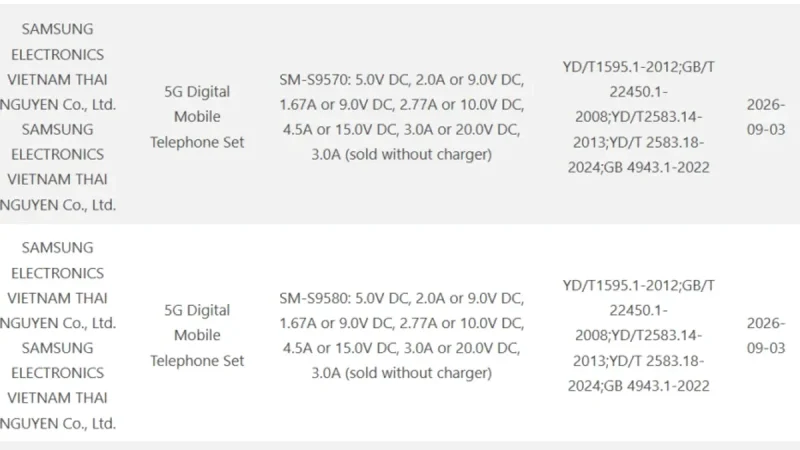 Samsung Galaxy S27 Ultra dan Pro Lolos Sertifikasi, Mengusung Charging 60W