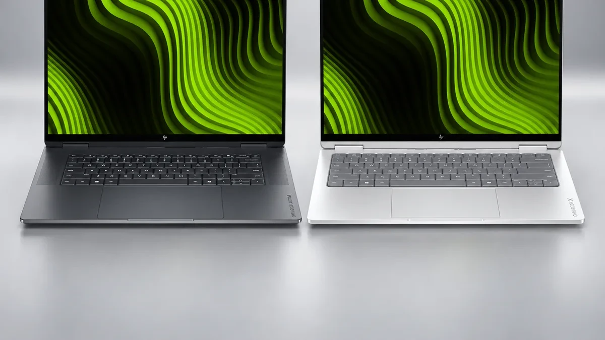 HP OmniBook Ultra 16 dan OmniBook X 14 dengan GPU Nvidia RTX Spark dan Layar OLED 3K