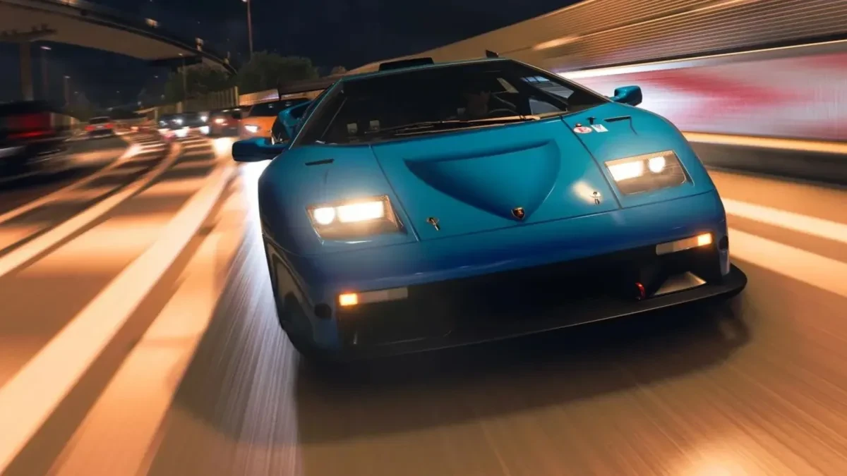 Tampilan visual game Forza Horizon 6 di konsol