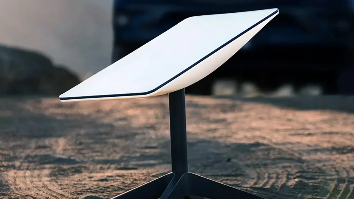 Perangkat parabola portabel Starlink Mini dari SpaceX