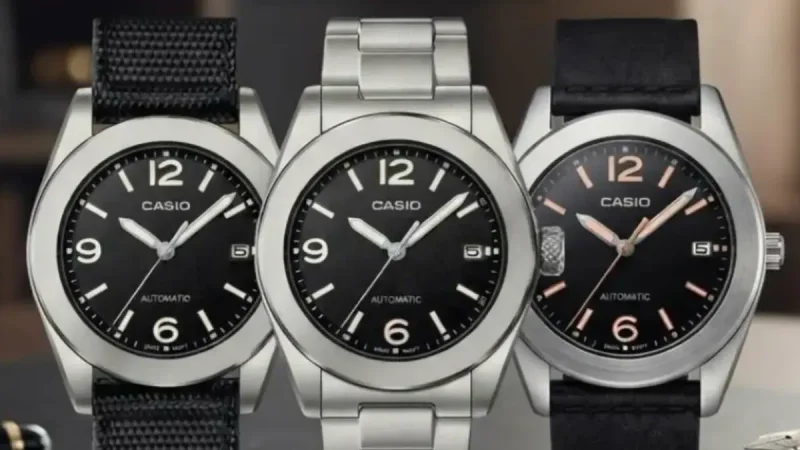 Casio CMK-100 Usung Bodi Titanium dan Mesin Otomatis Miyota di Kelas Rp5 Jutaan