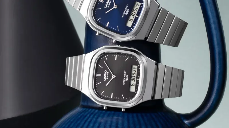 Casio Luncurkan Jam Retro AQ-240 Dial Sunburst, Tampil Elegan nan Klasik