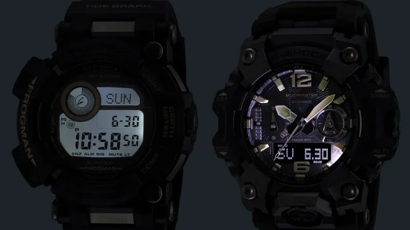 Casio Rilis Duo Master of G Frogman dan Mudmaster Berbalut Sapphire di AS