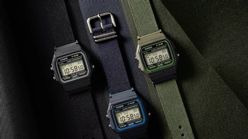 Casio Rilis Seri F-91WF dengan Strap Daur Ulang, Dijual Rp800 Ribuan