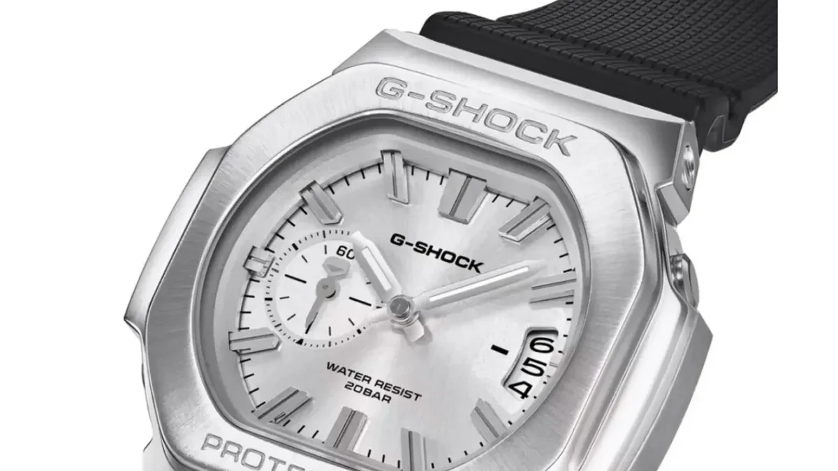 Casio G-Shock GMC-2500 jam tangan hybrid bezel logam