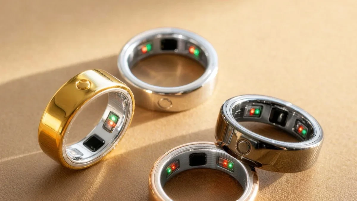 Cincin pintar Circular Ring 3 Pro dengan material titanium dan sensor kesehatan canggih