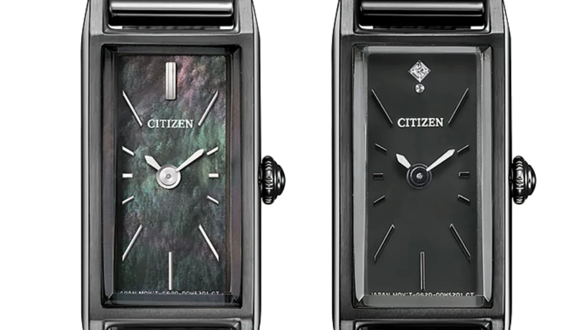 Jam tangan wanita edisi terbatas Citizen Kii dengan dial mother of pearl