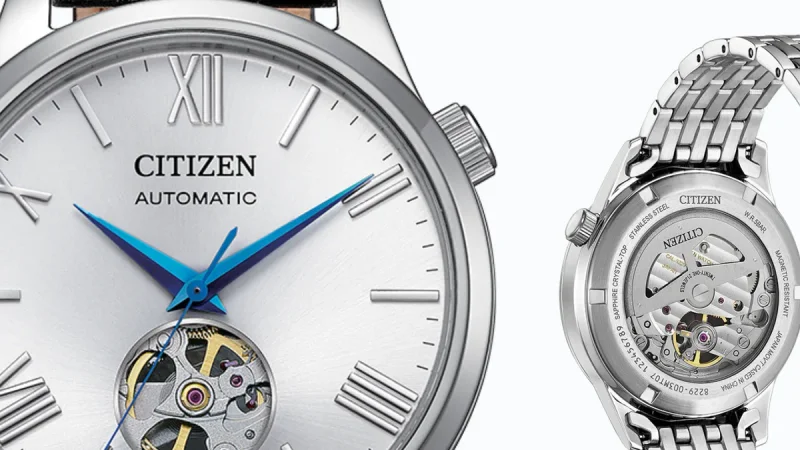 Citizen Rilis Lima Jam Tangan Otomatis Open-Heart Berbekal Caliber 8229