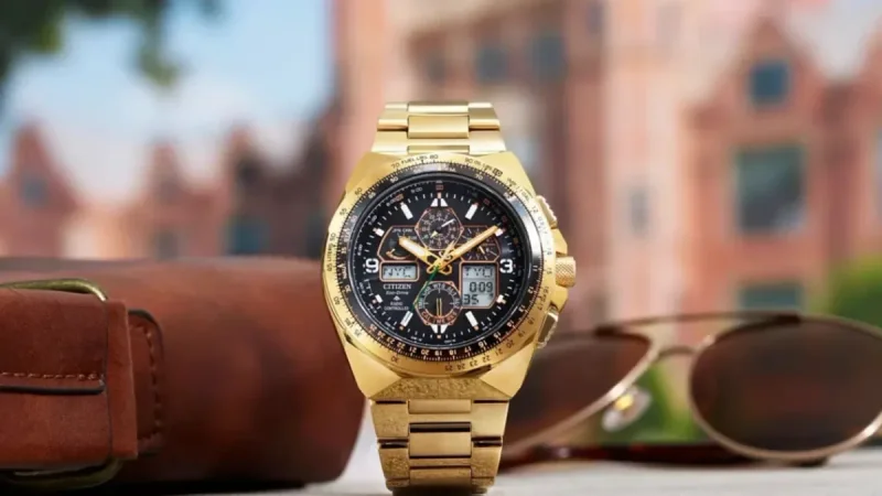 Citizen Rilis Promaster Skyhawk A-T Edisi Terbatas Warna Emas