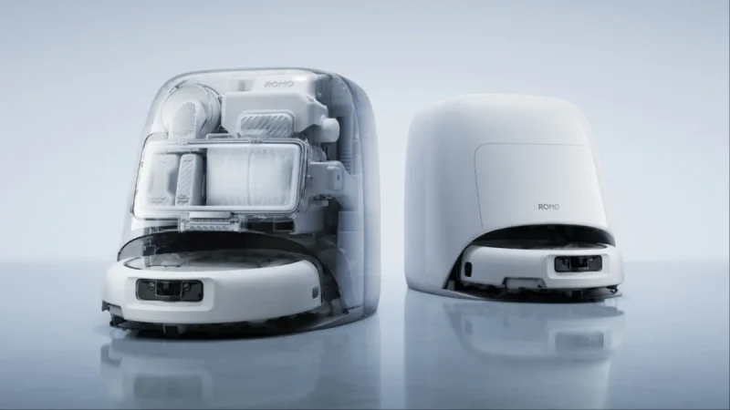 DJI Romo 2 Series Meluncur: Robot Pembersih dengan AI dan Daya Hisap Monster