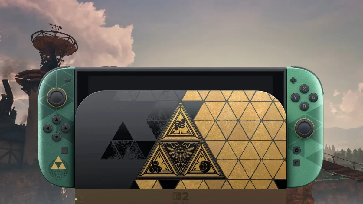 Nintendo Switch 2 edisi khusus The Legend of Zelda 40th Anniversary Edition
