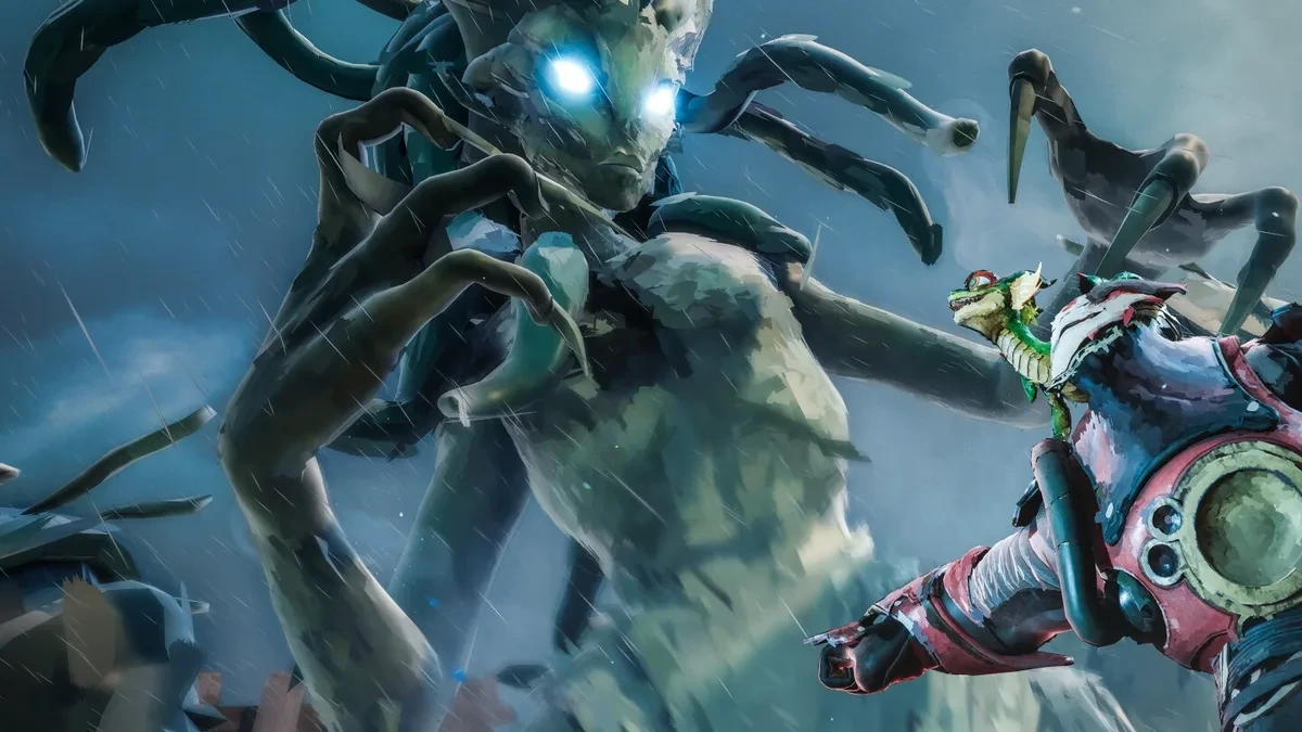 Tampilan gameplay Elta Defy All Gods di PS5 dan PC