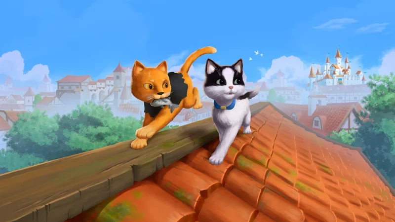 Game Co-Op Kucing The Missing Tail Cukup Beli Satu Kopi Game di Steam