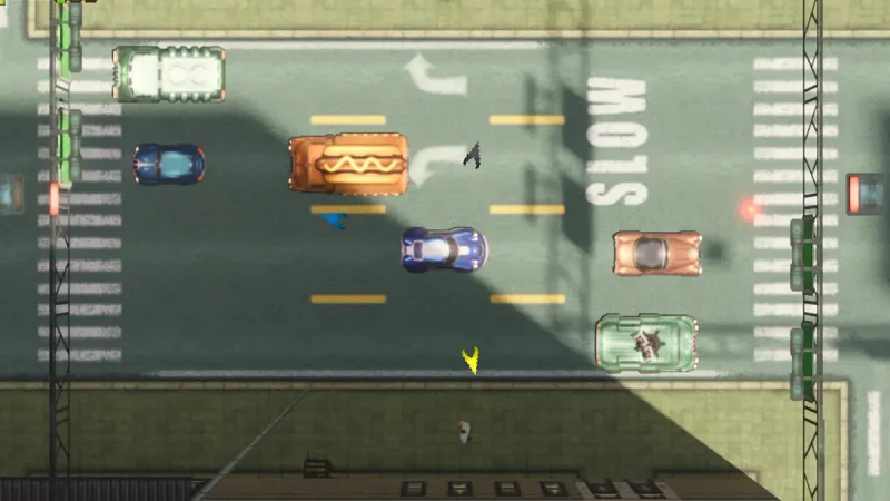 Game PC Klasik Rockstar Games GTA 2 RTX Remix Bawa Path Tracing