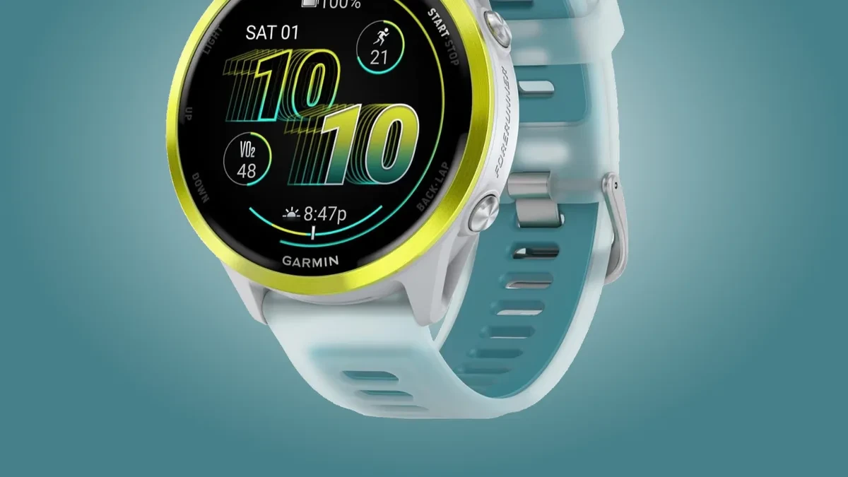 Tampilan smartwatch Garmin Forerunner dengan pembaruan System Software 18.32