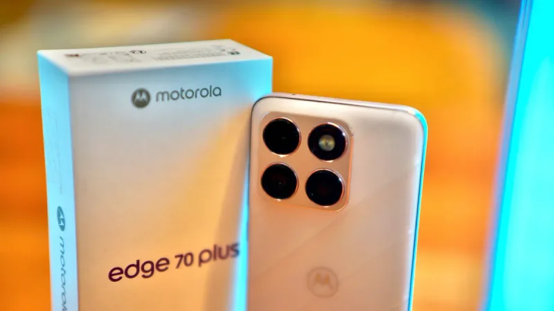 HP Motorola Edge 70 Plus Bawa Baterai Jumbo 6.500 mAh dan Kamera Unik