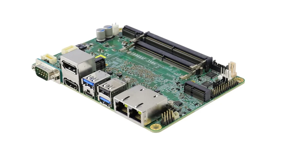 IBASE IB966 SBC bertenaga Intel Panther Lake dengan dukungan RAM 128 GB