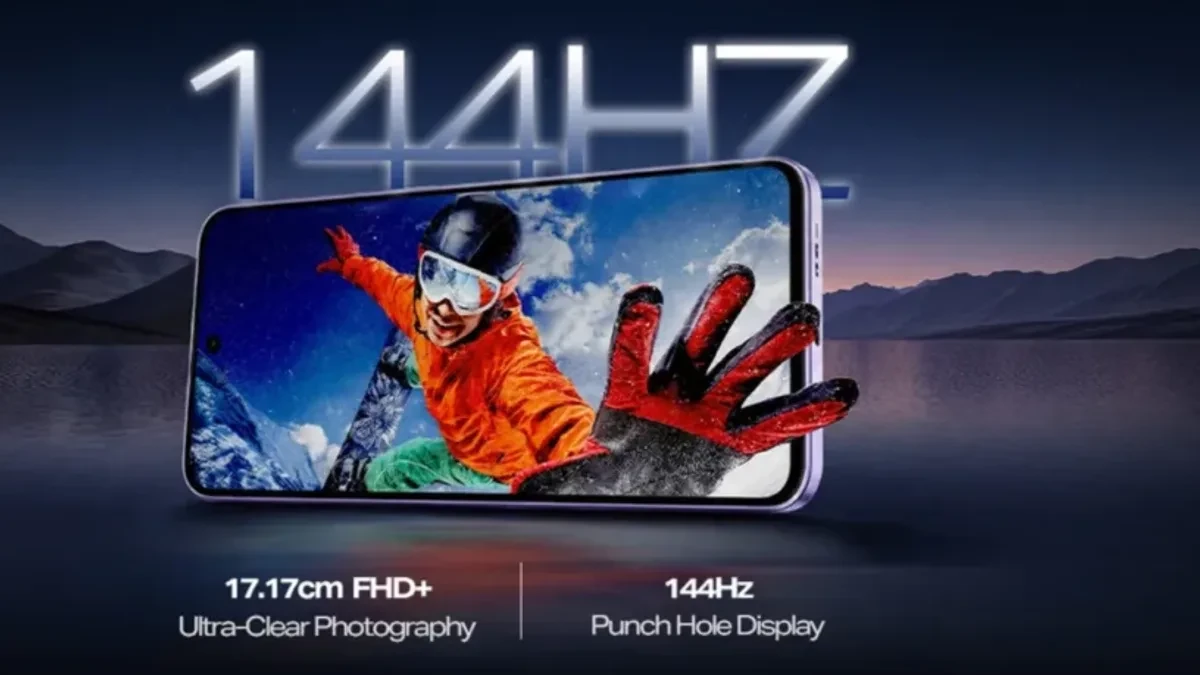 Infinix Hot 70 Pro dengan fitur Active Matrix Cube di bagian belakang