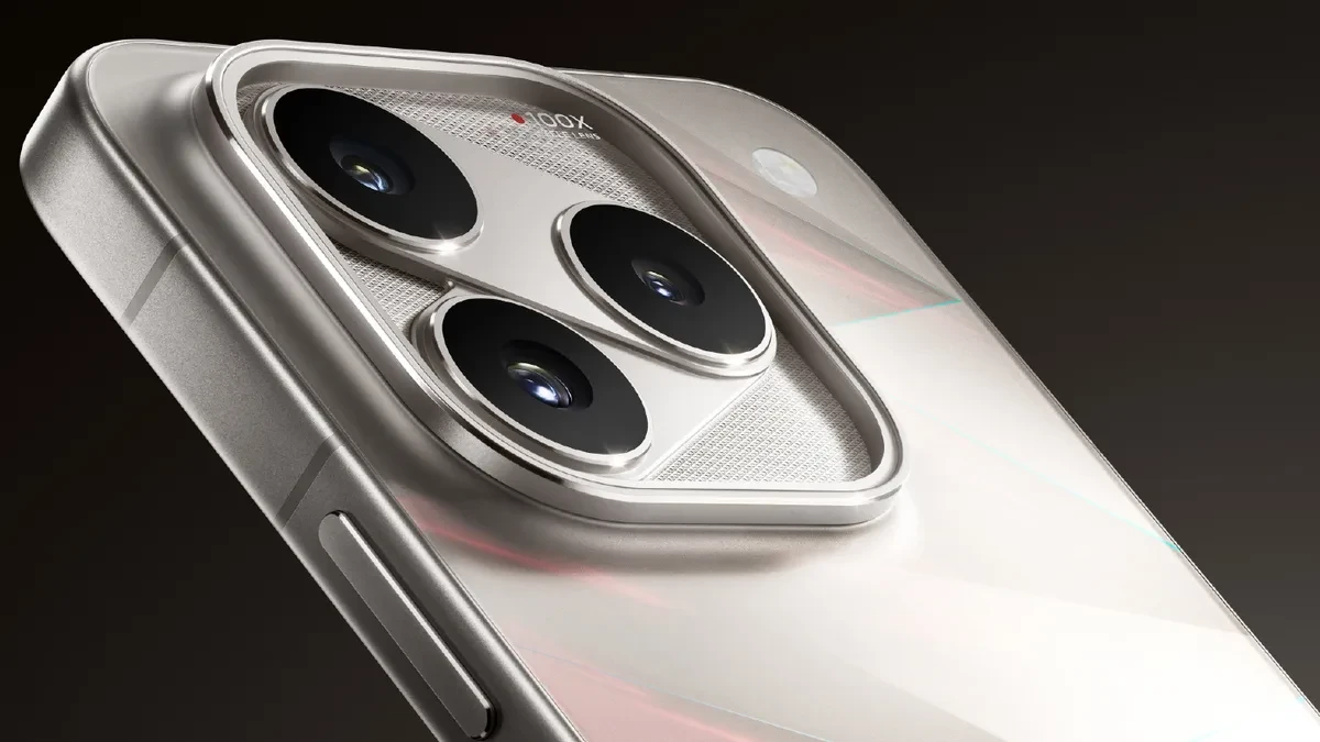 Desain bodi belakang iQOO 16 flagship versi global