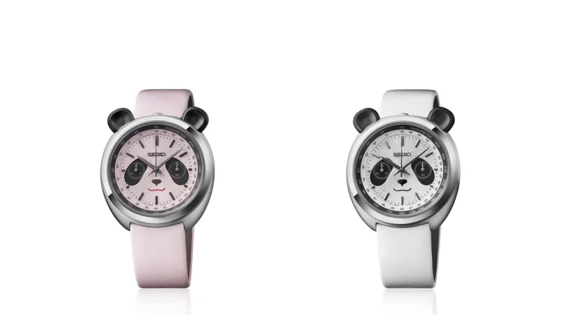 Jam Tangan Seiko Panda Chronograph Rilis dengan Desain Panda Unik