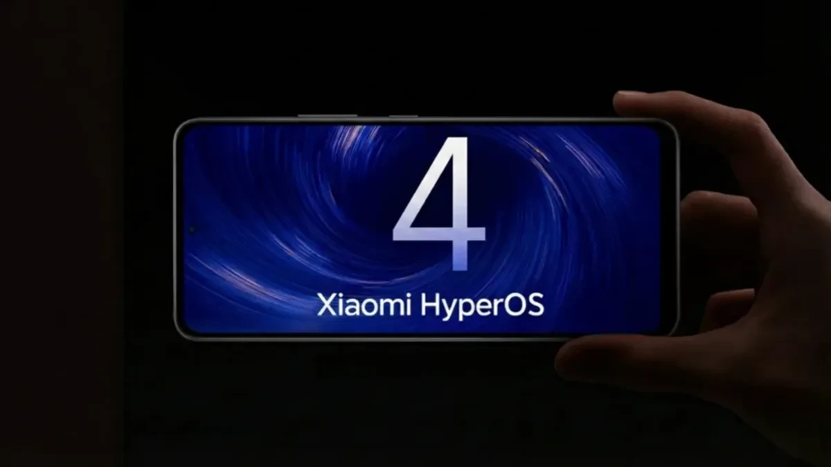 Logo update sistem operasi Xiaomi HyperOS 4