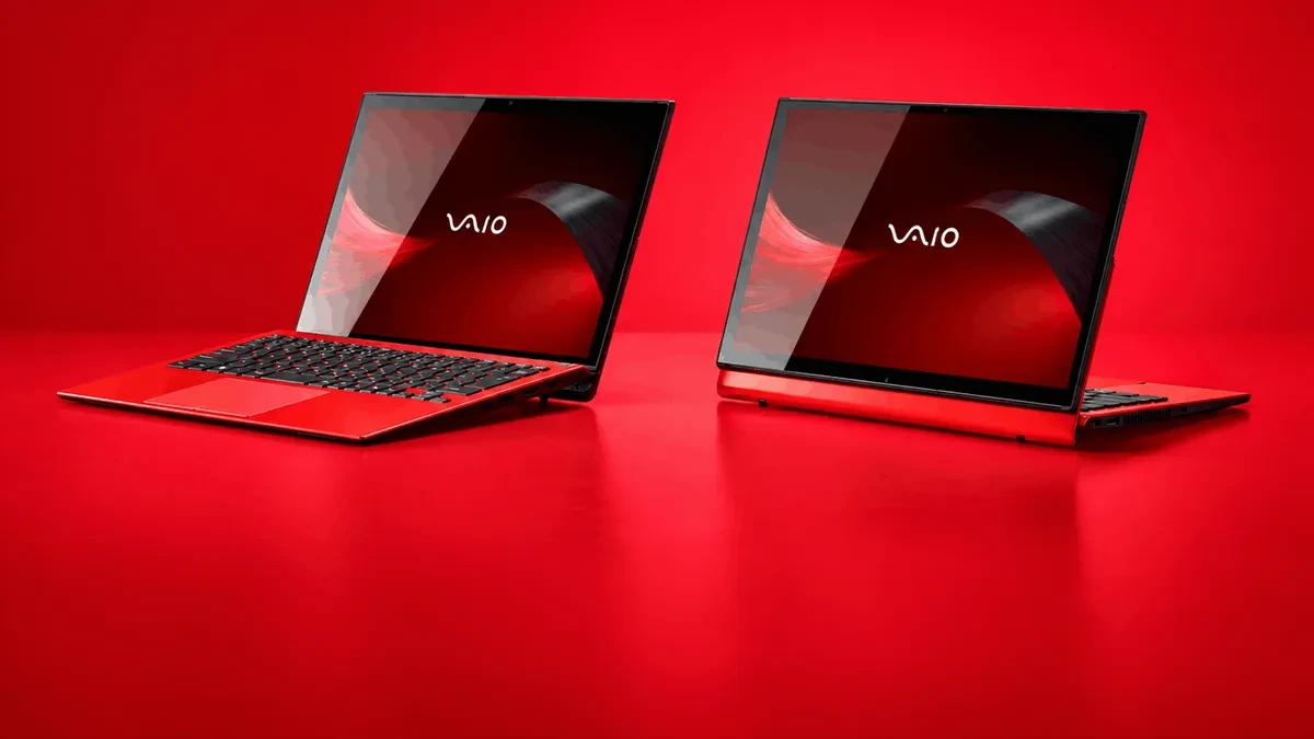 Laptop hibrida Vaio T Series dengan layar sentuh 2.5K dan mekanisme multi-flip