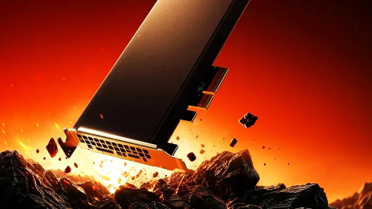 Minisforum ESP4B-850 PCIe Expansion Card untuk empat M.2 SSD