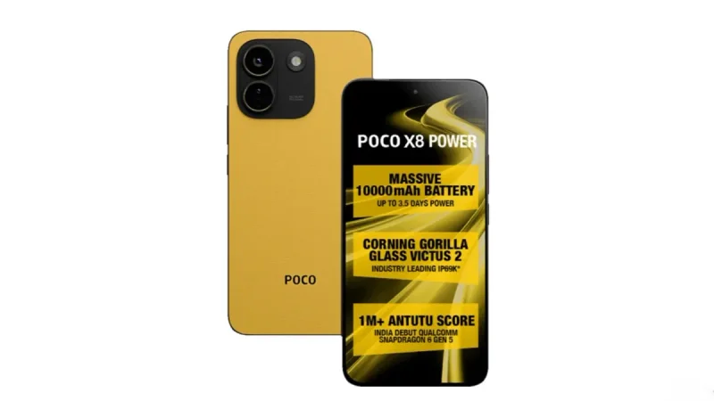 Poco X8 Power Resmi Meluncur: Bawa Baterai 10.000 mAh dan Sertifikasi IP69K