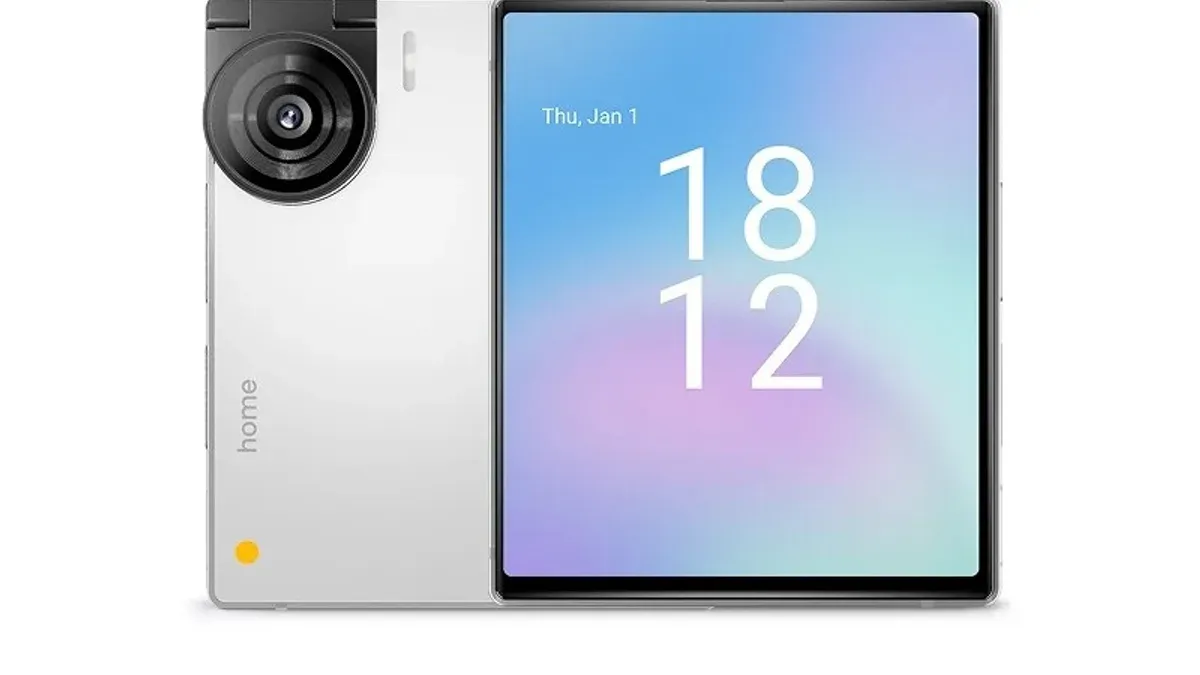 Ikko MindOne Pro smartphone kompak dengan kamera putar dan layar kaca safir