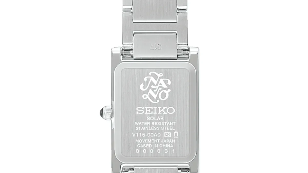 Perbandingan jam tangan kotak Seiko dan Cartier Tank
