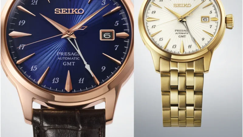 Seiko Rilis Presage Cocktail Time GMT: Usung Dial Daiquiri dan Corcovado